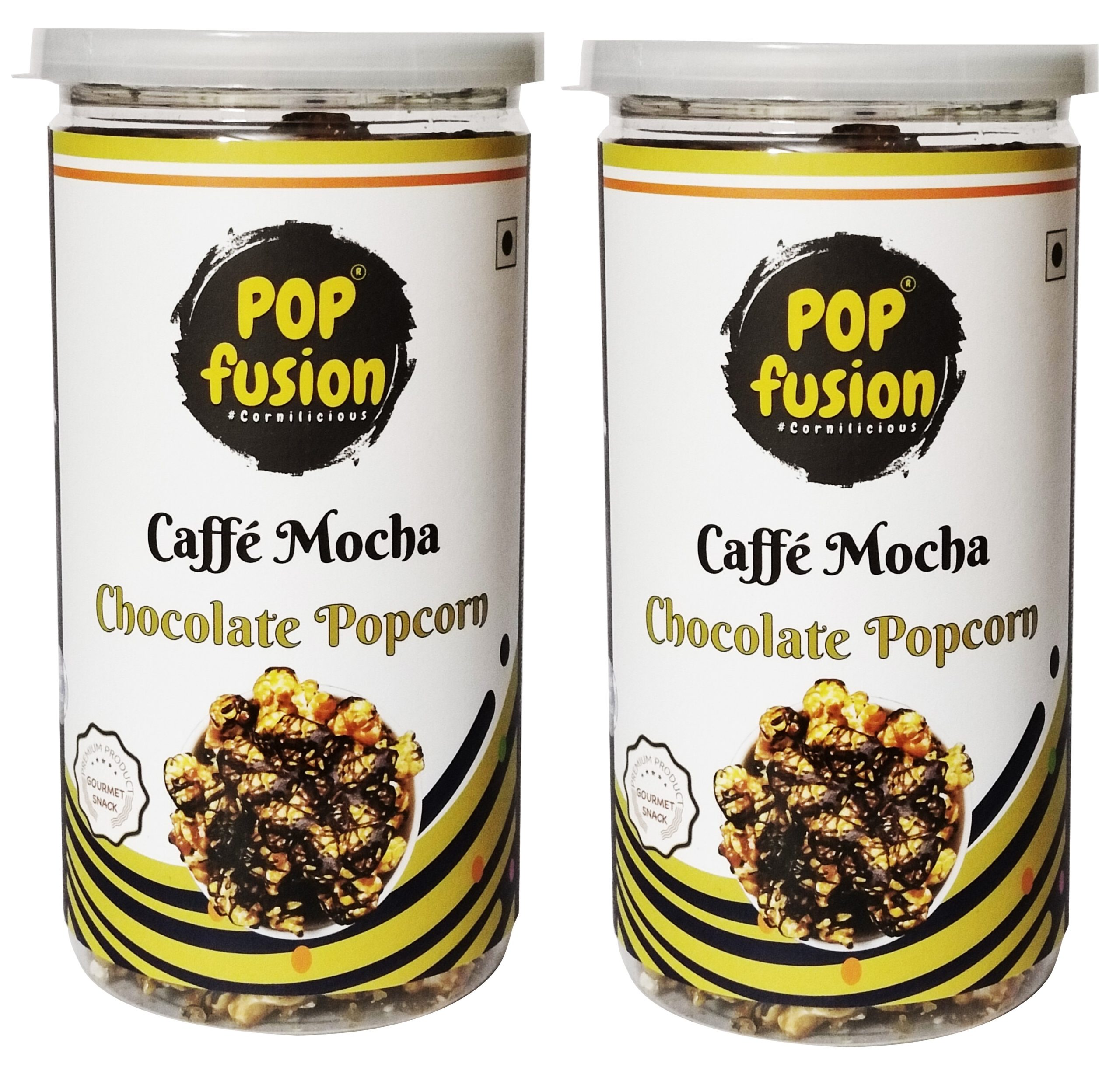 Pack of 2, Caffè Mocha Chocolate Popcorn-280g